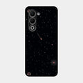 Celestial Design Glossy Metal Case Cover For Oppo A5 5G