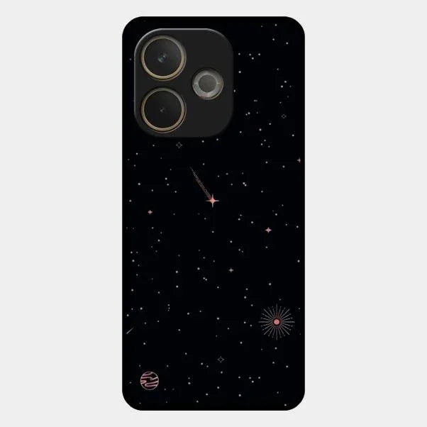 Celestial Design Glossy Metal Case Cover For Oppo A5 Pro 5G