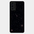 Celestial Design Glossy Metal Case Cover For Oppo A55