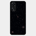Celestial Design Glossy Metal Case Cover For Oppo A78 5G