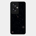 Celestial Design Glossy Metal Case Cover For Oppo A79 5G