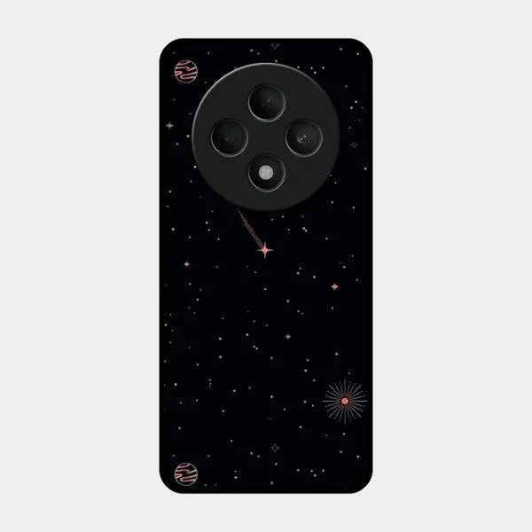 Celestial Design Glossy Metal Case Cover For Oppo F27 5G