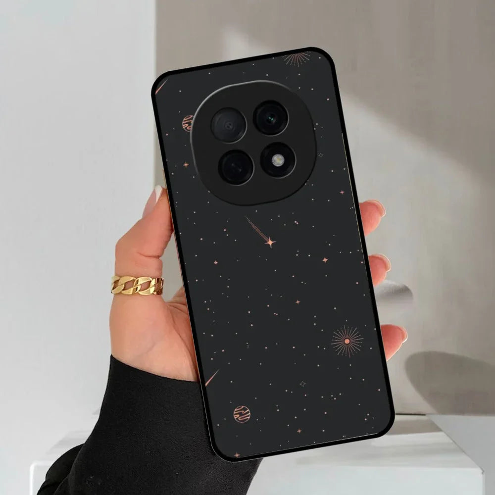 Celestial Design Glossy Metal Case Cover For Oppo - ShopOnCliQ