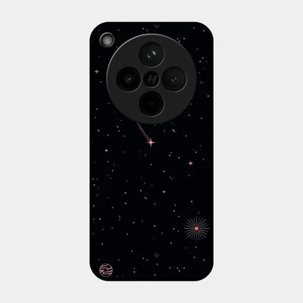 Celestial Design Glossy Metal Case Cover For Oppo Find X8 5G