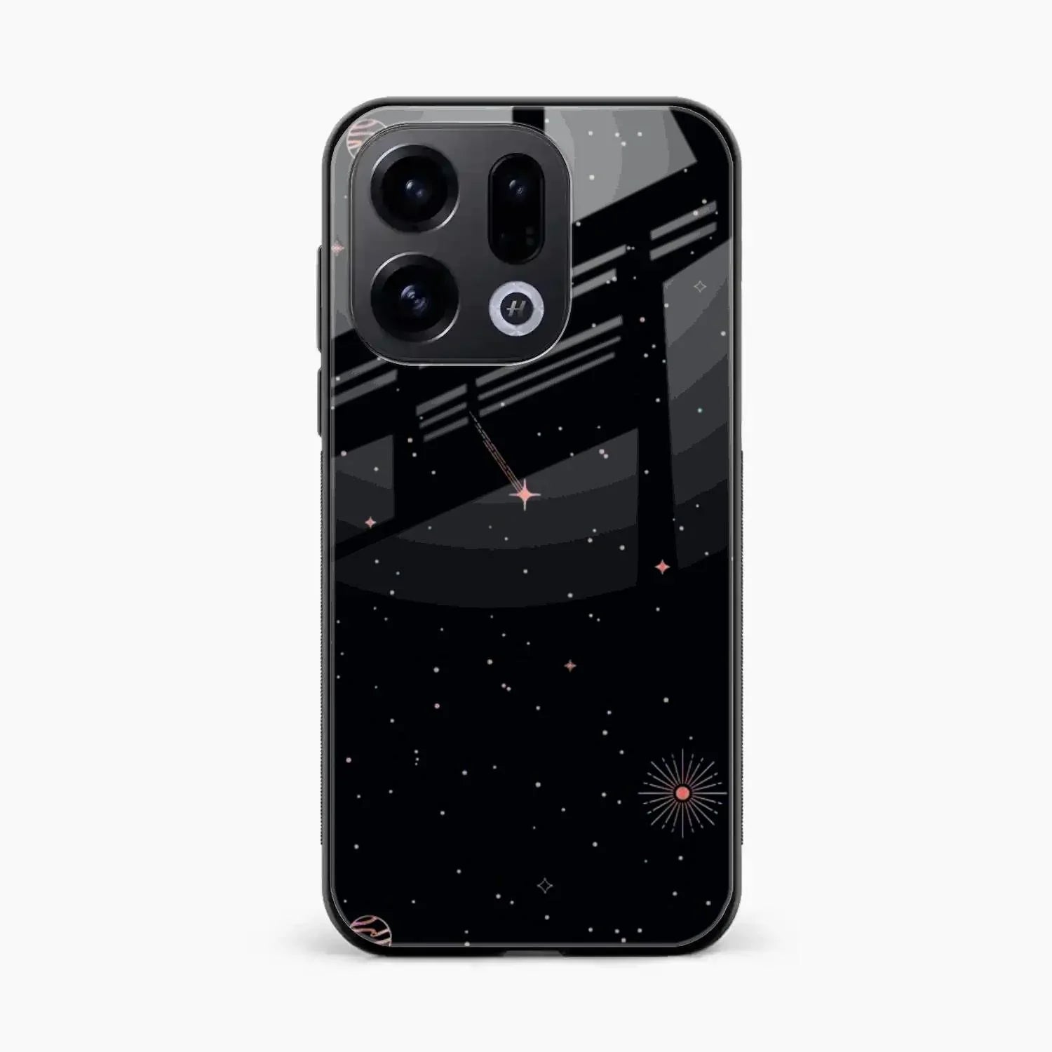 Celestial Design Glossy Metal Case Cover For Oppo Find X9 5G