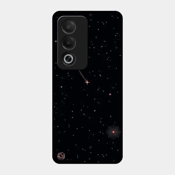 Celestial Design Glossy Metal Case Cover For Oppo K12X 5G