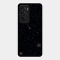 Celestial Design Glossy Metal Case Cover For Oppo Reno 12 5G