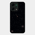 Celestial Design Glossy Metal Case Cover For Oppo Reno 14 5G
