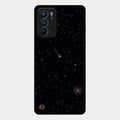 Celestial Design Glossy Metal Case Cover For Oppo Reno 6 5G