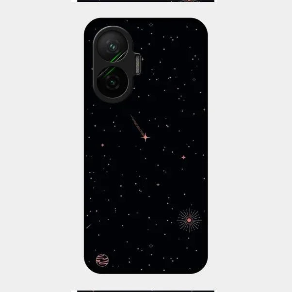 Celestial Design Glossy Metal Case Cover For Poco F7 5G