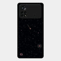 Celestial Design Glossy Metal Case Cover For Poco X4 Pro 5G