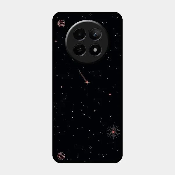 Celestial Design Glossy Metal Case Cover For Realme 12 5G