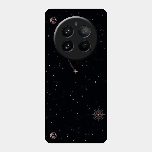 Celestial Design Glossy Metal Case Cover For Realme 12 Pro Plus 5G