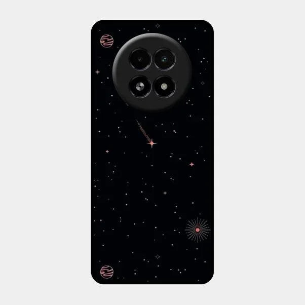 Celestial Design Glossy Metal Case Cover For Realme 13 5G