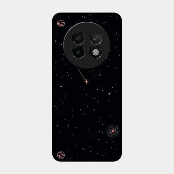 Celestial Design Glossy Metal Case Cover For Realme 13 Plus 5G