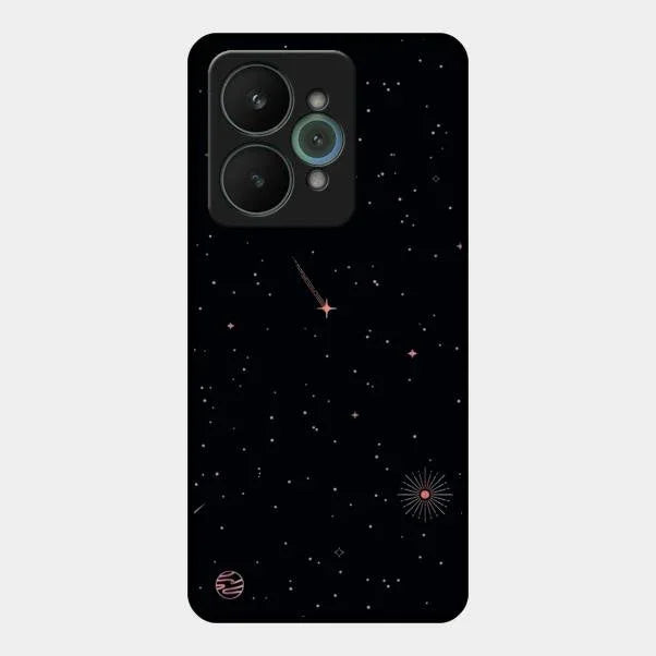 Celestial Design Glossy Metal Case Cover For Realme 15 5G