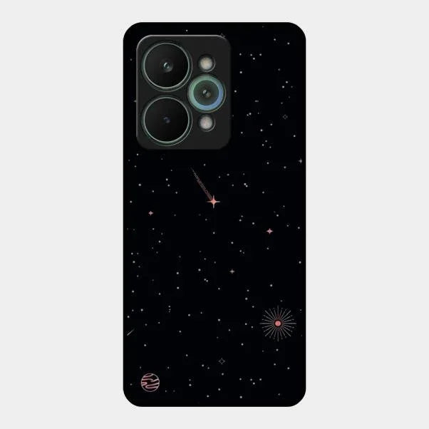 Celestial Design Glossy Metal Case Cover For Realme 15 Pro 5G