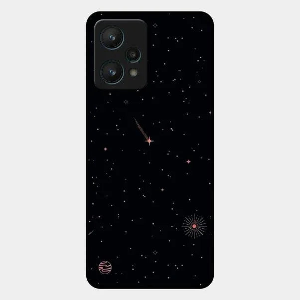 Celestial Design Glossy Metal Case Cover For Realme 9 Pro 5G