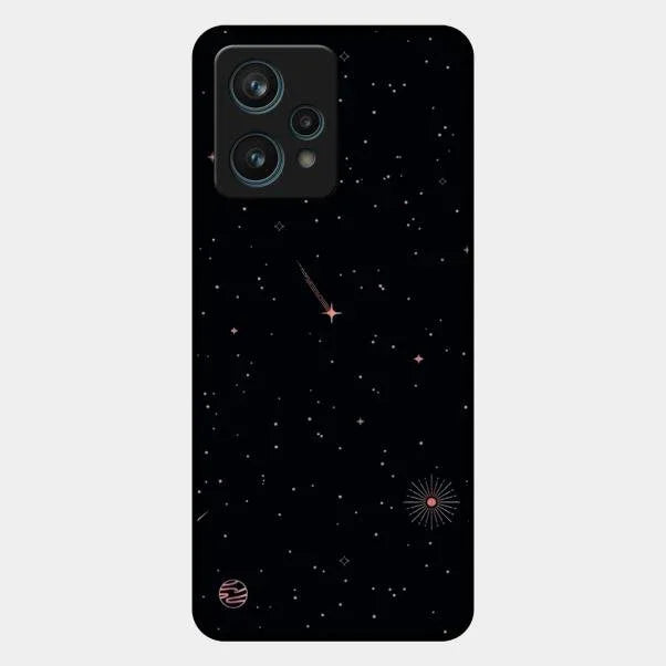 Celestial Design Glossy Metal Case Cover For Realme 9 Pro Plus 5G