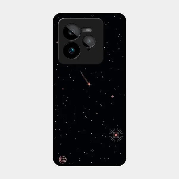 Celestial Design Glossy Metal Case Cover For Realme Gt 7 Pro