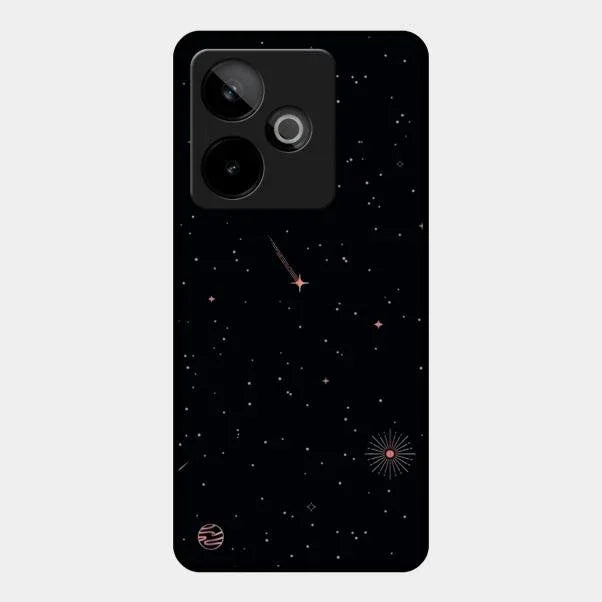 Celestial Design Glossy Metal Case Cover For Realme Gt 7T 5G