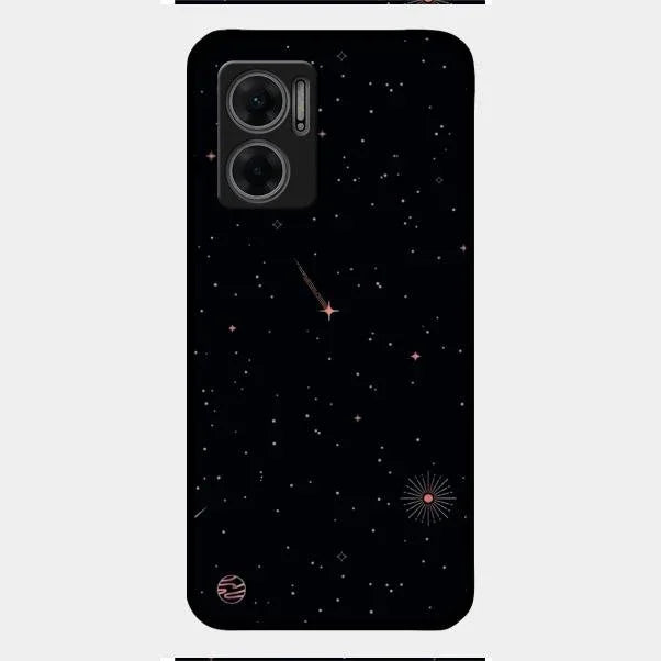 Celestial Design Glossy Metal Case Cover For Redmi 11 Prime 5G