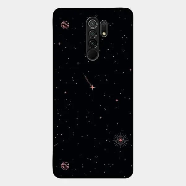 Celestial Design Glossy Metal Case Cover For Redmi 9 Prime