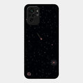Celestial Design Glossy Metal Case Cover For Redmi Note 10