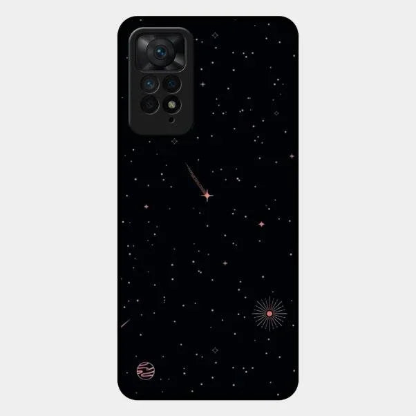 Celestial Design Glossy Metal Case Cover For Redmi Note 11 Pro Plus 5G