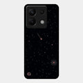 Celestial Design Glossy Metal Case Cover For Redmi Note 13 Pro 5G