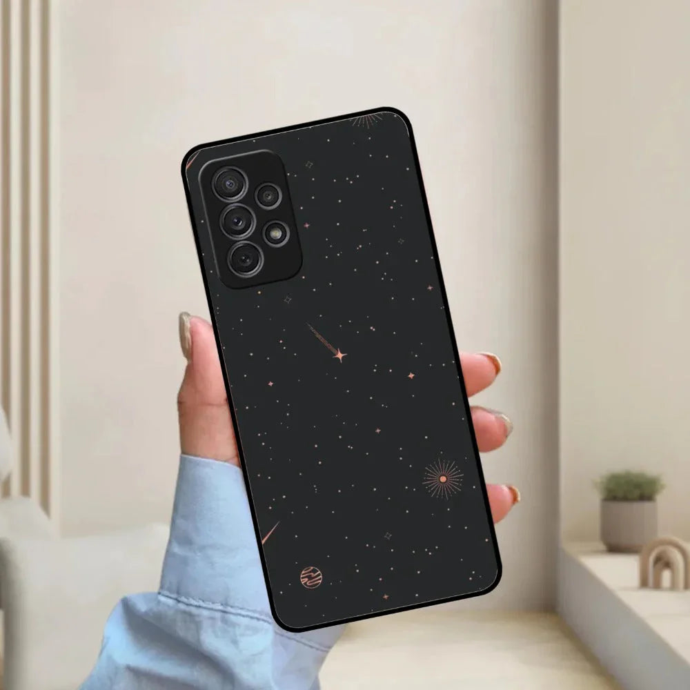 Celestial Design Glossy Metal Case Cover For Samsung - ShopOnCliQ