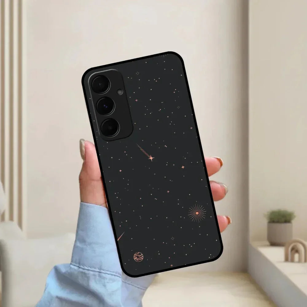 Celestial Design Glossy Metal Case Cover For Samsung - ShopOnCliQ