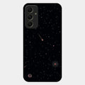 Celestial Design Glossy Metal Case Cover For Samsung Galaxy A34 5G