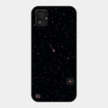 Celestial Design Glossy Metal Case Cover For Samsung Galaxy F14 5G