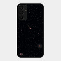 Celestial Design Glossy Metal Case Cover For Samsung Galaxy F15 5G