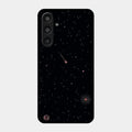 Celestial Design Glossy Metal Case Cover For Samsung Galaxy M35 5G