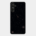 Celestial Design Glossy Metal Case Cover For Samsung Galaxy M55 5G