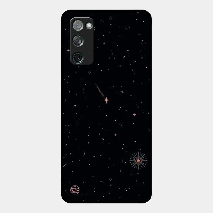 Celestial Design Glossy Metal Case Cover For Samsung Galaxy S20 Fe 5G
