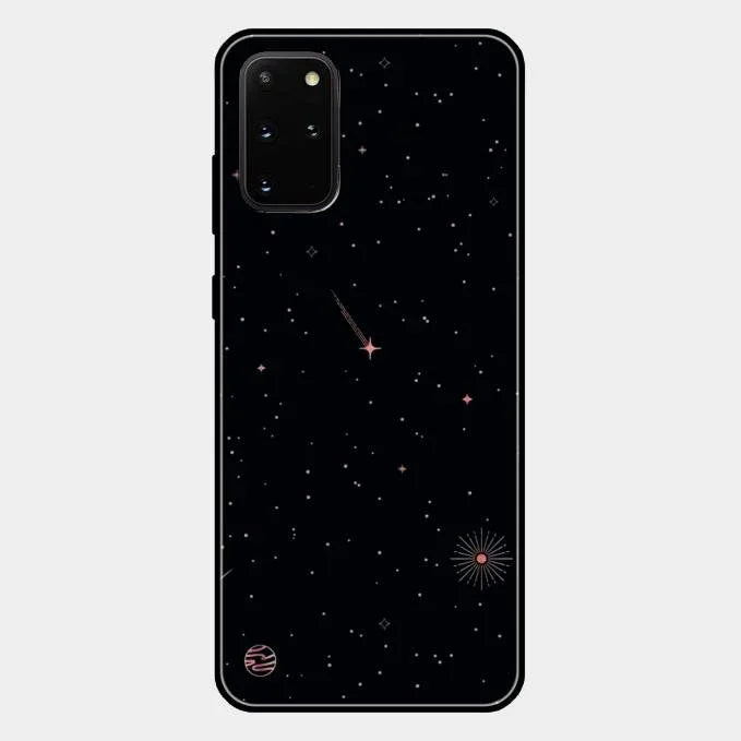 Celestial Design Glossy Metal Case Cover For Samsung Galaxy S20 Plus