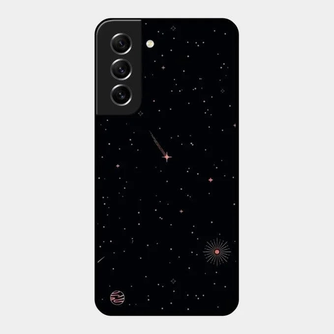Celestial Design Glossy Metal Case Cover For Samsung Galaxy S21 Fe 5G