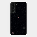 Celestial Design Glossy Metal Case Cover For Samsung Galaxy S22 Plus 5G