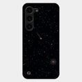 Celestial Design Glossy Metal Case Cover For Samsung Galaxy S23 Plus 5G