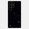Celestial Design Glossy Metal Case Cover For Samsung Galaxy S23 Ultra 5G