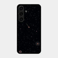 Celestial Design Glossy Metal Case Cover For Samsung Galaxy S24 Fe 5G