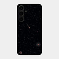 Celestial Design Glossy Metal Case Cover For Samsung Galaxy S24 Plus 5G