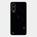 Celestial Design Glossy Metal Case Cover For Samsung Galaxy S25 Edge 5G