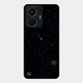Celestial Design Glossy Metal Case Cover For Vivo T1 44W 4G