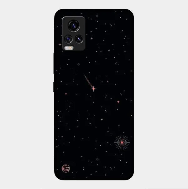 Celestial Design Glossy Metal Case Cover For Vivo V20 Pro 5G