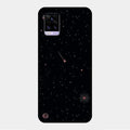 Celestial Design Glossy Metal Case Cover For Vivo V20