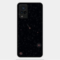 Celestial Design Glossy Metal Case Cover For Vivo V21 5G